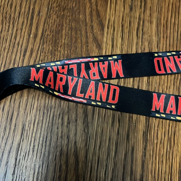 Maryland keychain lanyard- NWOT - Picture 2 of 3